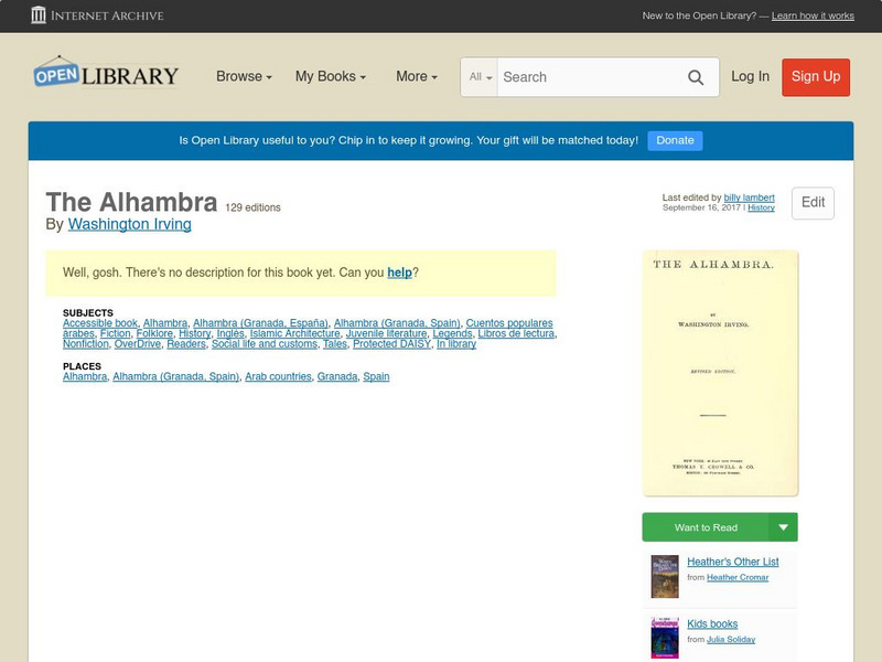 Open Library: The Alhambra: Cuentos De La Alhambra/law of the Four Just Men eBook Open Library: The Alhambra: Cuentos De La Alhambra/law of the Four Just Men eBook