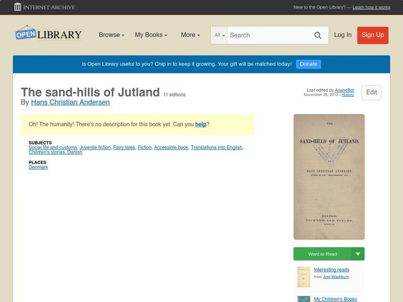 Open Library: The Sand Hills of Jutland eBook Open Library: The Sand Hills of Jutland eBook