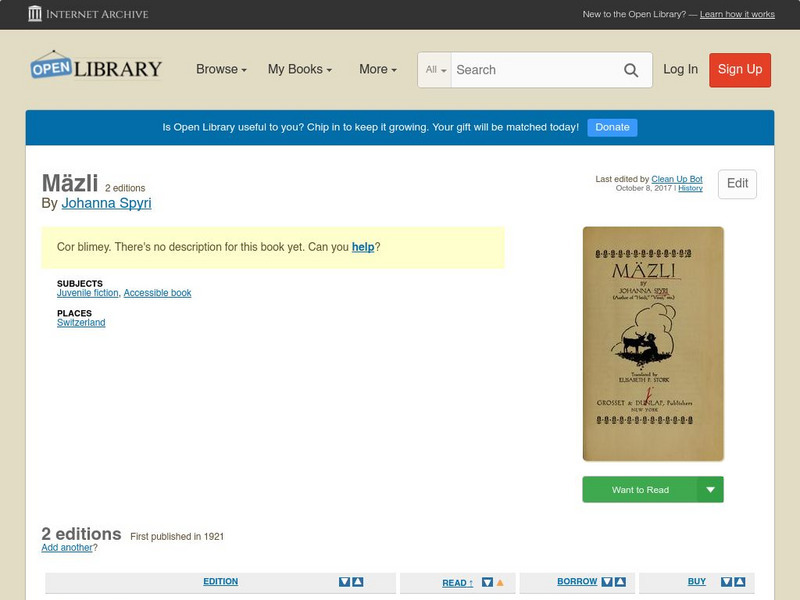 Open Library: Mazli eBook Open Library: Mazli eBook