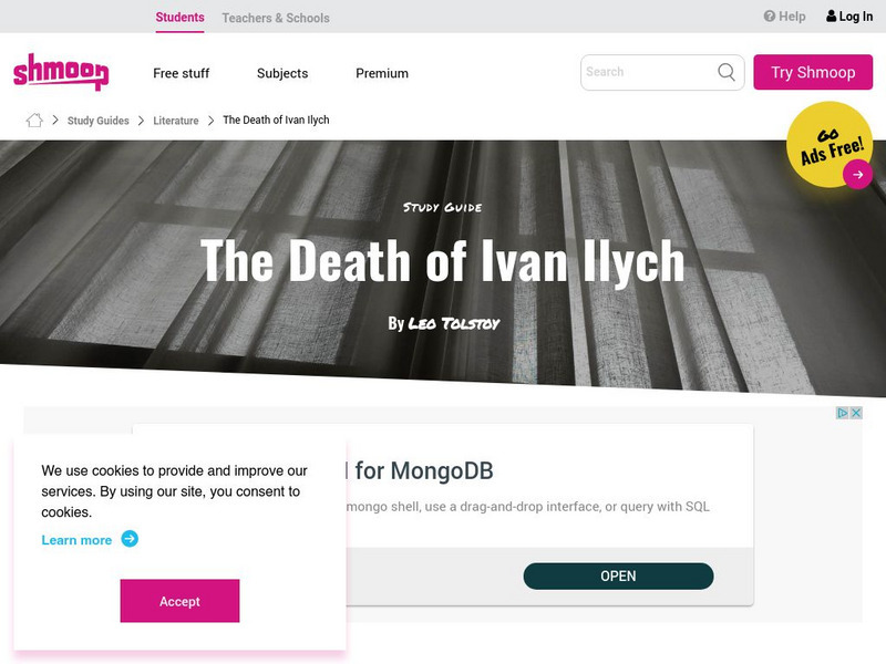Shmoop: The Death of Ivan Ilych Activity Shmoop: The Death of Ivan Ilych Activity