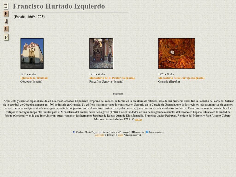 E Pd Lp: Francisco Hurtado Izquierdo Handout E Pd Lp: Francisco Hurtado Izquierdo Handout