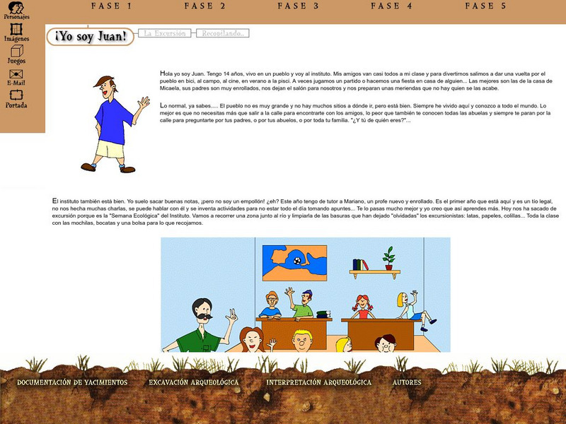 Ministerio De Educacion: Desenterrando El Pasado! Taller De Arqueologia Interactive Ministerio De Educacion: Desenterrando El Pasado! Taller De Arqueologia Interactive