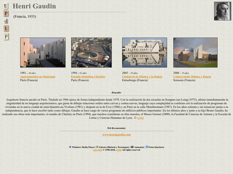 E Pd Lp: Henri Gaudin Handout