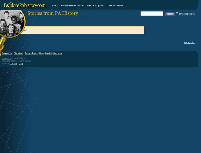 Explore Pa History: Lewis and Clark in Pennsylvania Website Explore Pa History: Lewis and Clark in Pennsylvania Website