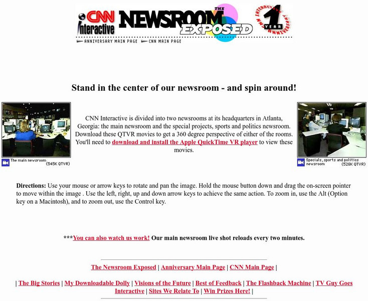 Cnn: Newsroom Tour Website Cnn: Newsroom Tour Website