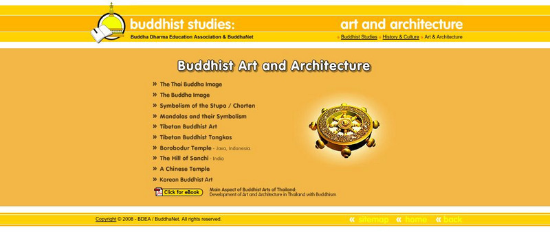 Buddha Net: Buddhist Art and Architecture Website