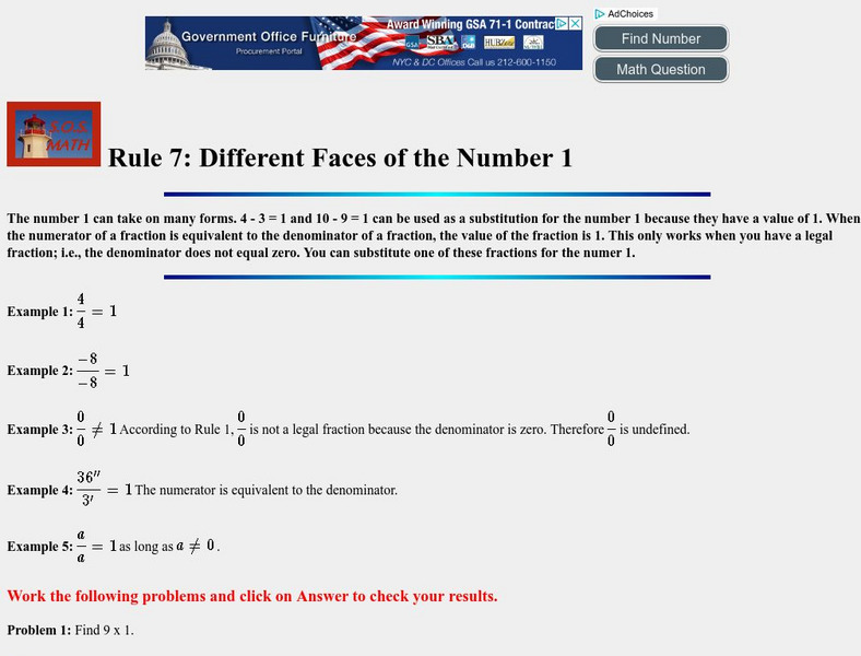 S.o.s. Math: Different Fractional Faces of One Unit Plan S.o.s. Math: Different Fractional Faces of One Unit Plan