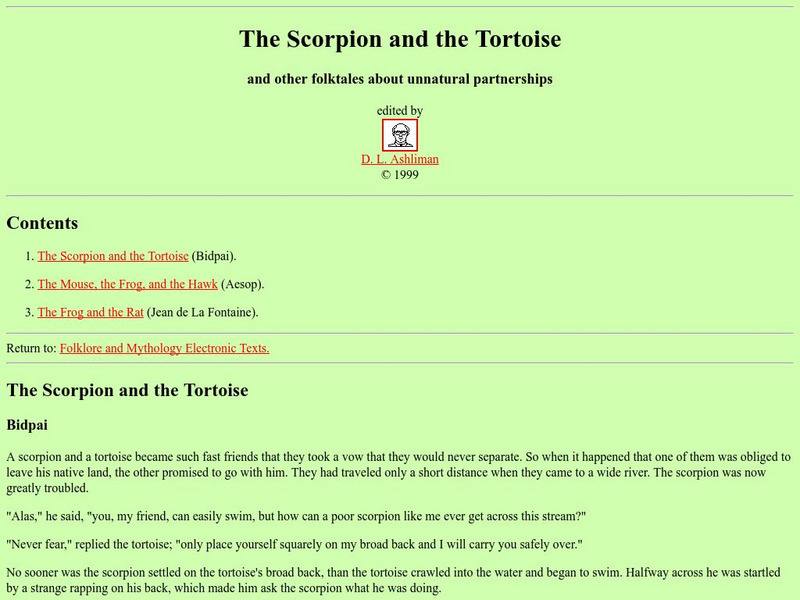 University of Pittsburgh: The Frog and the Rat eBook University of Pittsburgh: The Frog and the Rat eBook