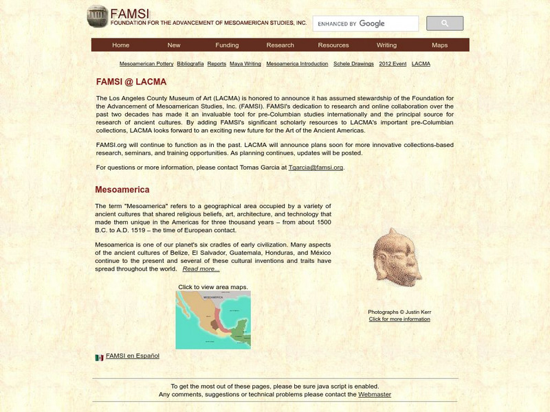 Famsi: Mesoamerican Studies Website Famsi: Mesoamerican Studies Website