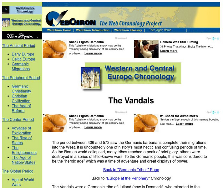 Then Again: Web Chron: The Vandals Website Then Again: Web Chron: The Vandals Website