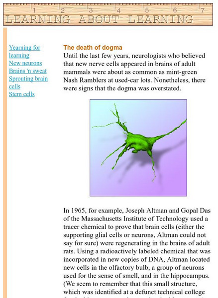 The Why Files: Death of Dogma Handout The Why Files: Death of Dogma Handout