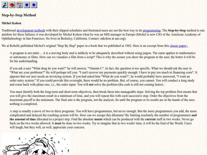 Introduction to Step by Step Website Introduction to Step by Step Website