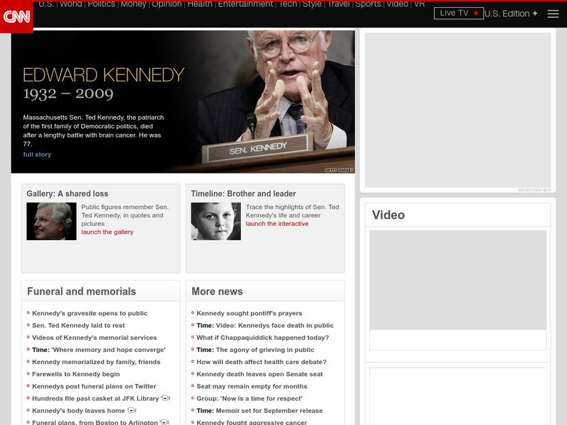 Cnn: John F. Kennedy Jr.: In Memoriam Website