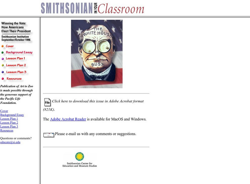 Smithsonian Education: Winning the Vote Lesson Plan Smithsonian Education: Winning the Vote Lesson Plan
