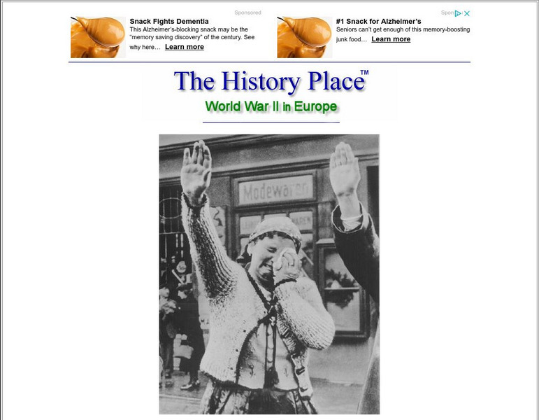 The History Place: Photo of Nazi Rule in Sudetenland Website The History Place: Photo of Nazi Rule in Sudetenland Website
