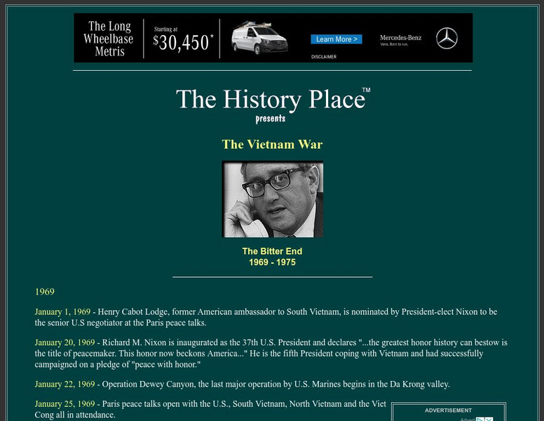 The History Place: The Bitter End of the Vietnam War Website The History Place: The Bitter End of the Vietnam War Website