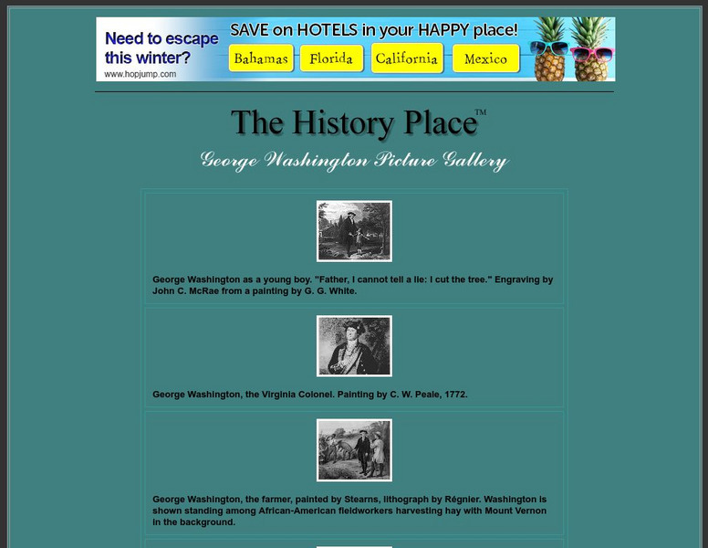 The History Place: George Washington Picture Gallery Graphic The History Place: George Washington Picture Gallery Graphic