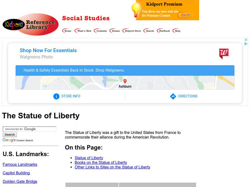 The Statue of Liberty Handout