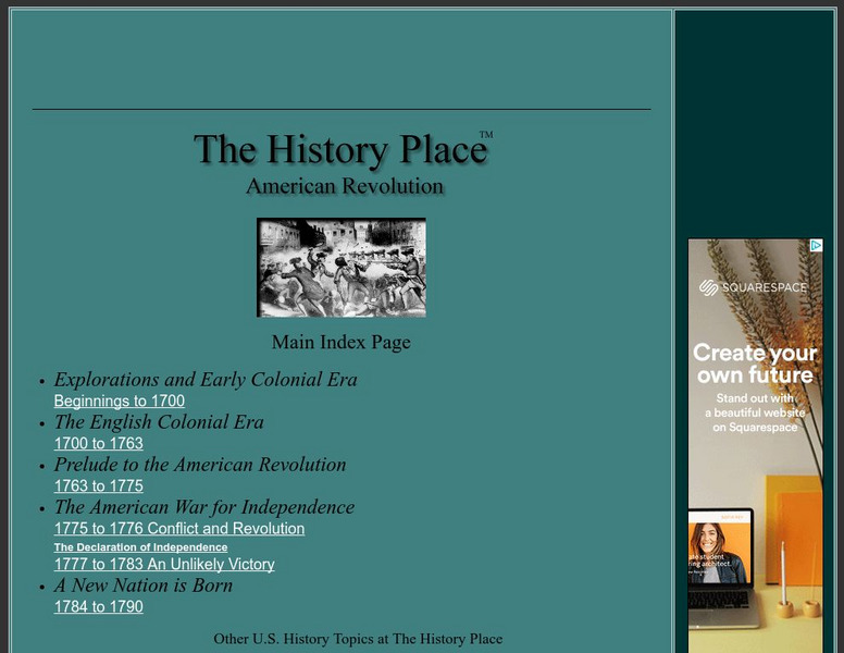 The History Place: American Revolution Website The History Place: American Revolution Website