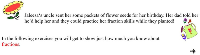 Beacon Learning Center: Flowering Fractions Unit Plan Beacon Learning Center: Flowering Fractions Unit Plan