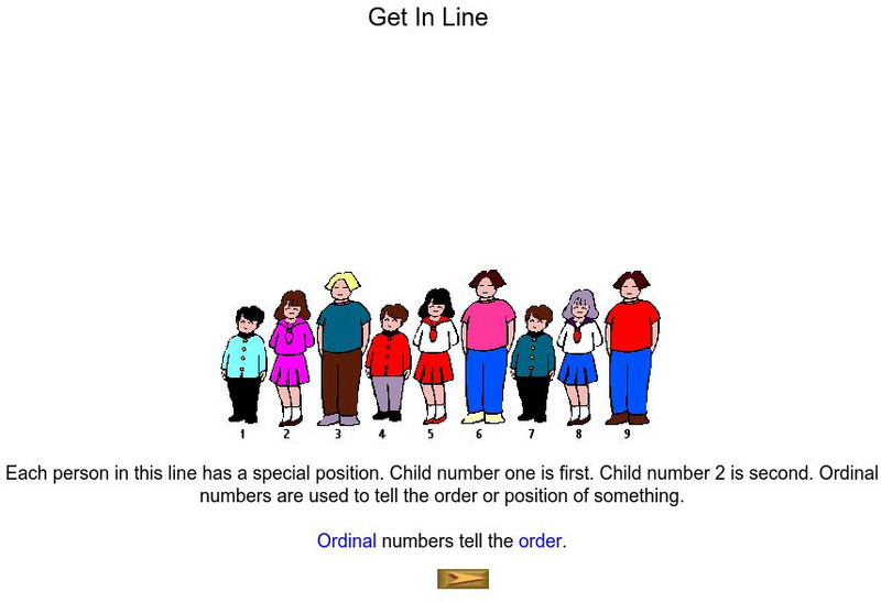 Beacon Learning Center: Get in Line Activity Beacon Learning Center: Get in Line Activity