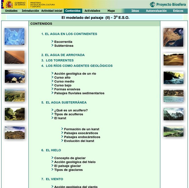 Ministerio De Educacion: El Modelado Del Paisaje Ii Unit Plan Ministerio De Educacion: El Modelado Del Paisaje Ii Unit Plan