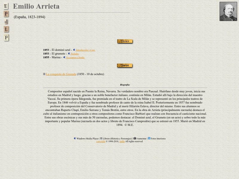 E Pd Lp: Emilio Arrieta Handout E Pd Lp: Emilio Arrieta Handout