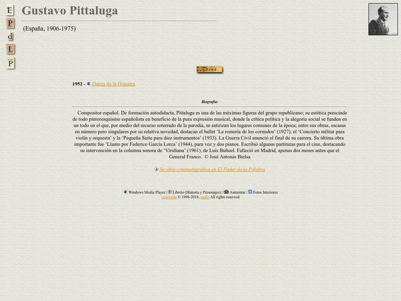 E Pd Lp: Gustavo Pittaluga Handout E Pd Lp: Gustavo Pittaluga Handout