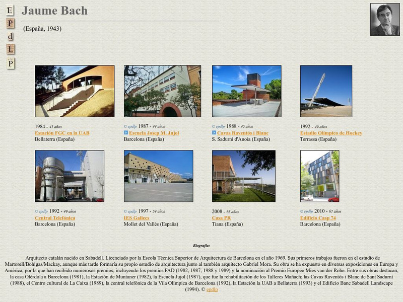E Pd Lp: Jaume Bach Handout E Pd Lp: Jaume Bach Handout