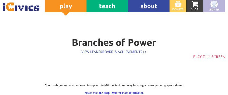 I Civics: Branches of Power Website I Civics: Branches of Power Website