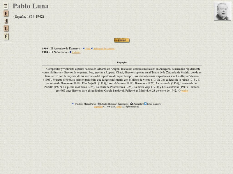 E Pd Lp: Pablo Luna Handout E Pd Lp: Pablo Luna Handout