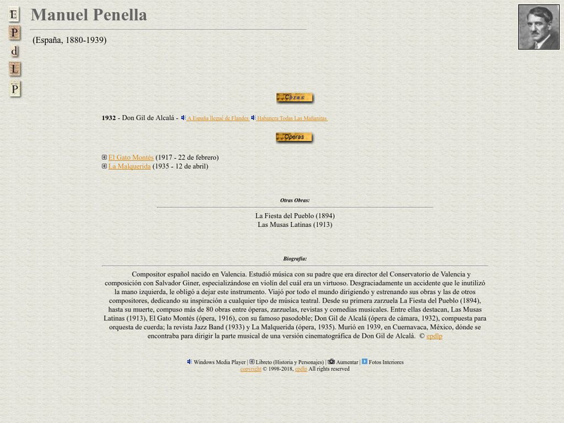 E Pd Lp: Manuel Penella Handout E Pd Lp: Manuel Penella Handout