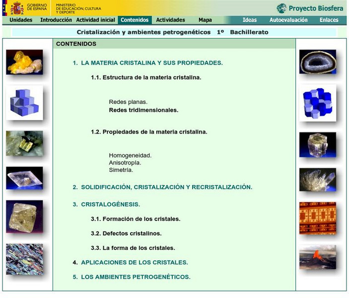 Ministerio De Educacion: Cristalizacion Y Ambientes Petrogeneticos Unit Plan Ministerio De Educacion: Cristalizacion Y Ambientes Petrogeneticos Unit Plan