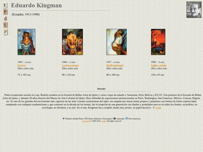 E Pd Lp: Eduardo Kingman Handout