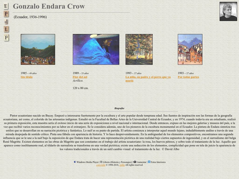 E Pd Lp: Gonzalo Endara Crow Handout