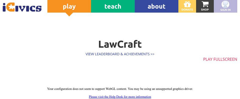 I Civics: Games: Lawcraft Interactive I Civics: Games: Lawcraft Interactive