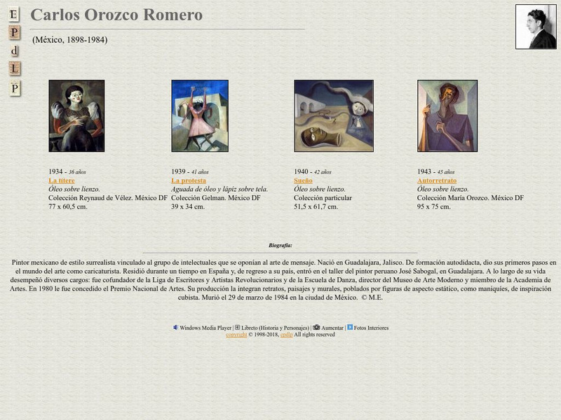 E Pd Lp: Carlos Orozco Romero Handout