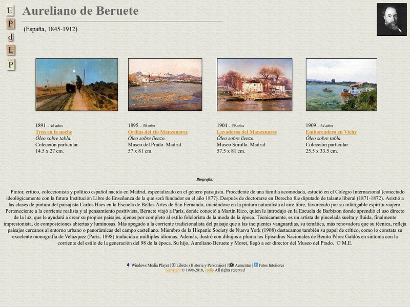 E Pd Lp: Aureliano De Beruete Handout