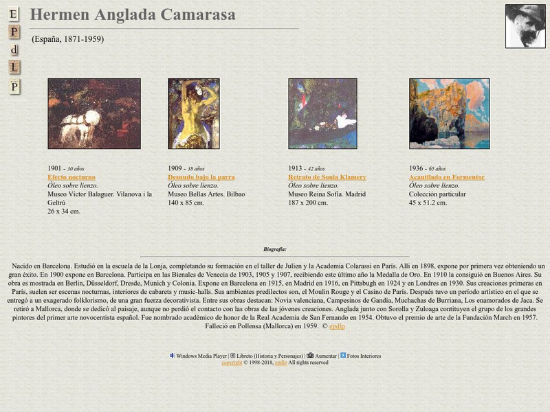 E Pd Lp: Hermen Anglada Camarasa Handout