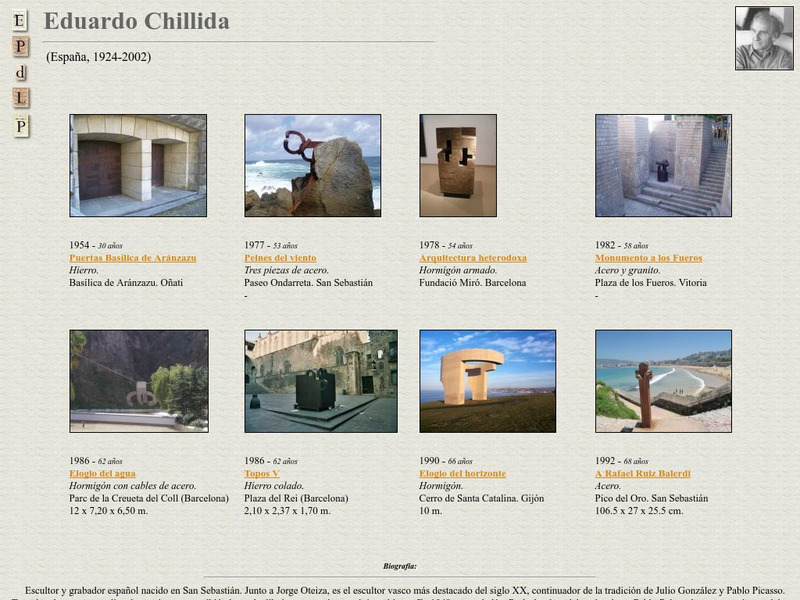 E Pd Lp: Eduardo Chillida Handout