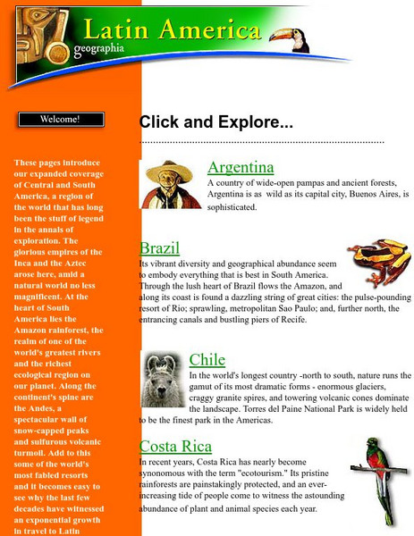 Geographia: Latin America Website