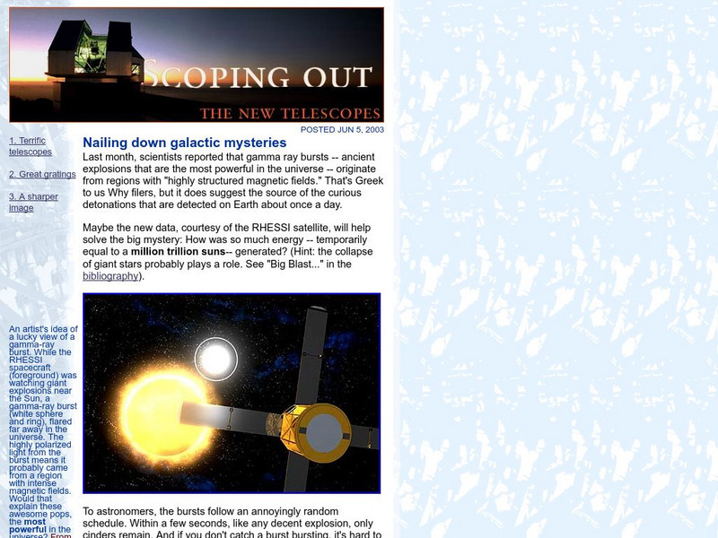 The Why Files: Terrific Telescopes Website The Why Files: Terrific Telescopes Website
