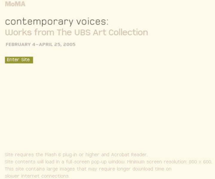 Mo Ma: Contemporary Voices Interactive
