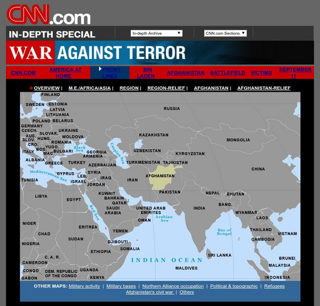 Cnn: Map of Afghanistan Graphic Cnn: Map of Afghanistan Graphic