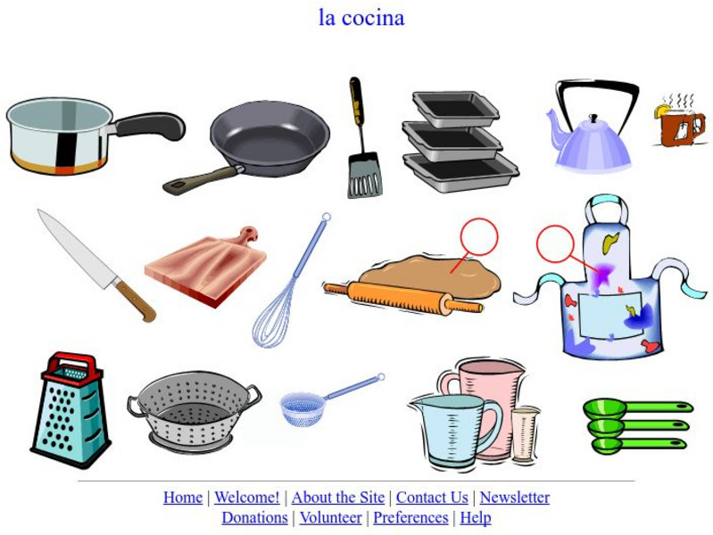 Language Guide: La Cocina Ii Unit Plan