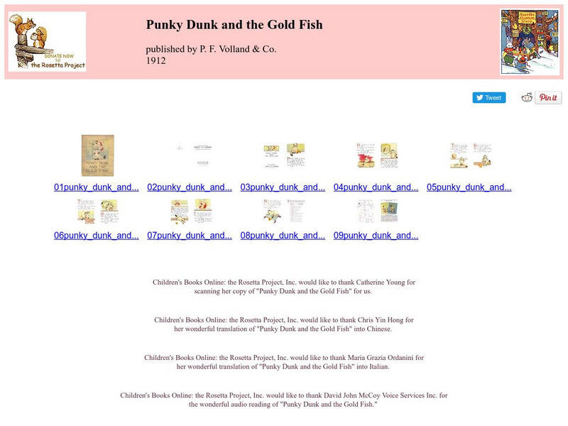 Children's Books Online: Punky Dunk and the Gold Fish eBook Children's Books Online: Punky Dunk and the Gold Fish eBook