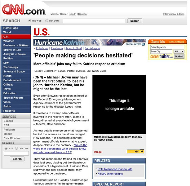 Cnn: 'People Making Decisions Hesitated' Article Cnn: 'People Making Decisions Hesitated' Article