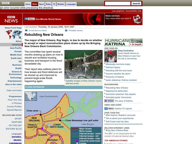 Bbc: Rebuilding New Orleans Handout Bbc: Rebuilding New Orleans Handout