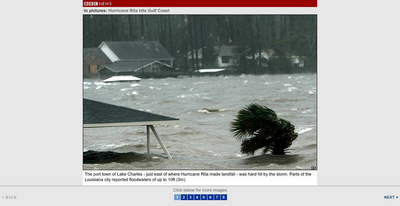Bbc News: In Pictures: Hurricane Rita Hits Gulf Coast Article