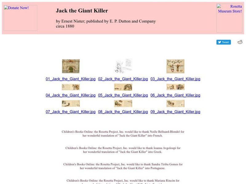 Children's Books Online: Jack the Giant Killer eBook Children's Books Online: Jack the Giant Killer eBook
